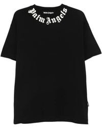 Palm Angels - Logo Cotton T-Shirt - Lyst