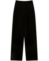 Vetements - Velvet Fitted Track Pants - Lyst