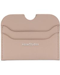 Acne Studios - Logo-stamp Leather Cardholder - Lyst