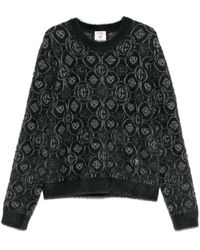 CASABLANCA - Fluffy Monogram Sweater - Lyst
