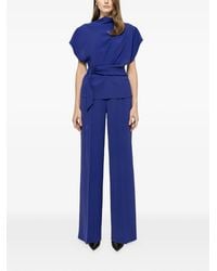 Nissa - Pressed-Crease Trousers - Lyst