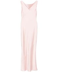 Norma Kamali - Cowl-Neck Maxi Dress - Lyst