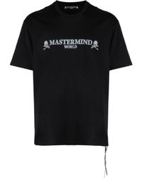 MASTERMIND WORLD - T-shirt en coton à imprimé tête de mort - Lyst