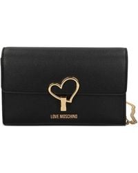 Love Moschino - Heart-Detail Cross Body Bag - Lyst