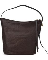 Borbonese - Medium Prive Op-Print Shoulder Bag - Lyst