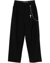 Alexander Wang - Pantaloni Con Pieghe E Dettaglio Chiave - Lyst