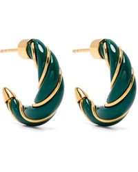 Aurelie Bidermann - Mini Diana twisted earrings - Lyst