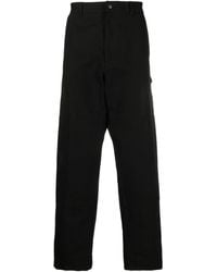 Moncler - Pantalones de chándal con logo bordado - Lyst