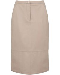 Yves Salomon - Leather Pencil Skirt - Lyst