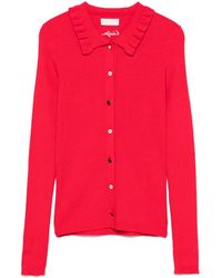 Liu Jo - Ribbed Cardigan - Lyst