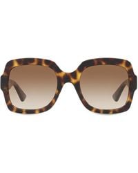Gucci - Eckige Sonnenbrille - Lyst