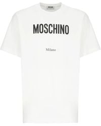 Moschino - Logo-Print T-Shirt - Lyst