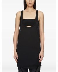 Rick Owens - Cut-Out Scoop-Neck Tank Top - Lyst