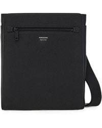Ferragamo - Leather Crossbody Bag - Lyst