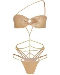 Amir Slama - X Jade Picon Metallic Bikini - Lyst