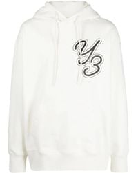 Y-3 - Hoodie Mit Logo-Print - Lyst