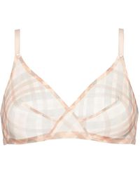 Eres - Loch Check-Pattern Bra - Lyst