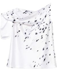 IRO - Blouse À Détail Drapé - Lyst
