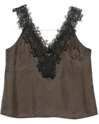 Rohe - V-Neck Silk Top - Lyst