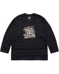 Supreme - X Marithé + François Girbaud Embroidered-Logo Jersey - Lyst