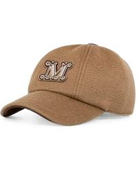 Max Mara - Logo-Patch Baseball Cap - Lyst