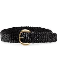 Weekend by Maxmara - Woven Leather Belt - Lyst