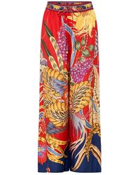CAMILLA - Through Vincent's Eyes Straight-Leg Trousers - Lyst
