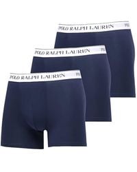 Polo Ralph Lauren - Logo-Waistband Boxers (Pack Of Three) - Lyst
