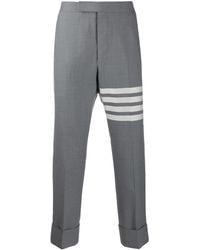 Thom Browne - Classic Pants With Martingale - Lyst
