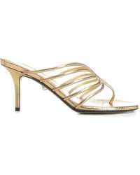 ALEVI - Thong-Strap Heeled Sandals - Lyst