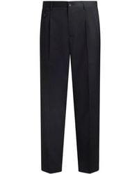 Etro - Tapered Wool Trousers - Lyst