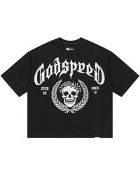 Godspeed - Victor Crest Graphic-Print T-Shirt - Lyst