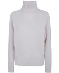 Seventy - Roll-Neck Raglan-Sleeve Sweater - Lyst