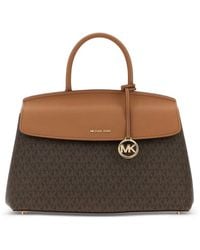 MICHAEL Michael Kors - Hamilton Logo-Print Monogram-Pattern Tote Bag - Lyst
