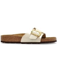 Birkenstock - Catalina Cushion Buckle Slippers - Lyst