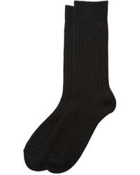 RoToTo - Ribbed Socks - Lyst