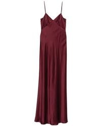 Max Mara - Silk Satin Slip Dress - Lyst
