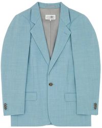 MM6 by Maison Margiela - Long-Sleeves Blazer - Lyst
