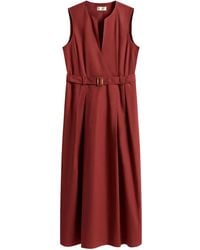 Woolrich - Belted Maxi Dress - Lyst