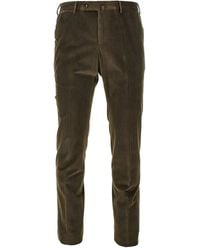 PT Torino - Pantalones De Pana Con Cierre De Botón - Lyst