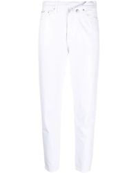 Calvin Klein - Mid-Rise Tapered-Leg Jeans - Lyst