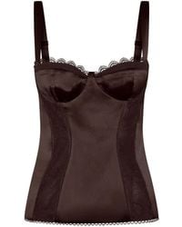 Nicholas - Top Dara Con Detalle De Encaje - Lyst