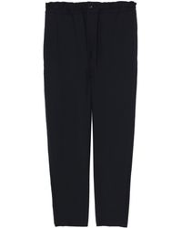 COMME DES GARÇON BLACK - Elasticated-waist Wool Trousers - Lyst