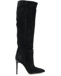 Paris Texas - E Wildleder Lederstiefel mit Absatz - Lyst