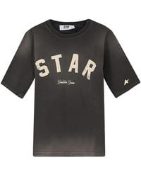 Golden Goose - Star Relaxed Fit T-Shirt - Lyst