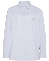 Calvin Klein - Chest-Pocket Logo-Detail Shirt - Lyst
