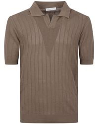 Cruciani - Ribbed-Knit T-Shirt - Lyst