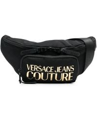 Versace Jeans Couture - Logo-Print Belt Bag - Lyst