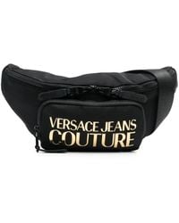 Versace Jeans Couture - Logo-Print Belt Bag - Lyst