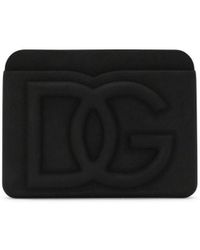 Dolce & Gabbana - Portacarte con logo DG goffrato - Lyst